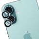 7. Szkło hartowane na obiektyw aparatu 3mk Lens Protection Pro do iPhone 17 - zielone