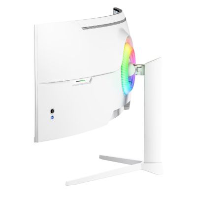 7. Arozzi Nova 49” Curved monitor komputerowy 124,5 cm (49") 5120 x 1440 px Dual QHD LED Biały