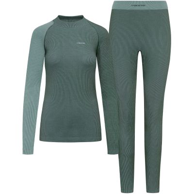 Bielizna damska VIKING Mounti Lady Set Merino zielona