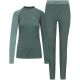 Bielizna damska VIKING Mounti Lady Set Merino zielona