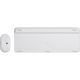 4. Logitech MK470 klawiatura Dołączona myszka Uniwersalne RF Wireless QWERTZ Niemiecki Biały