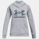 3. Bluza Under Armour Rival Logo Hoodie Jr 1366399 035