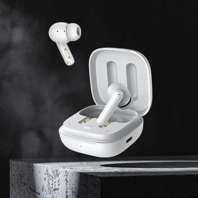 7. Słuchawki dokanałowe QCY T13 z ANC IPX5 Bluetooth 5.3 - białe