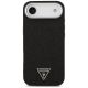 3. Etui Guess Glitter Triangle Logo MagSafe do iPhone 17 Air - czarne