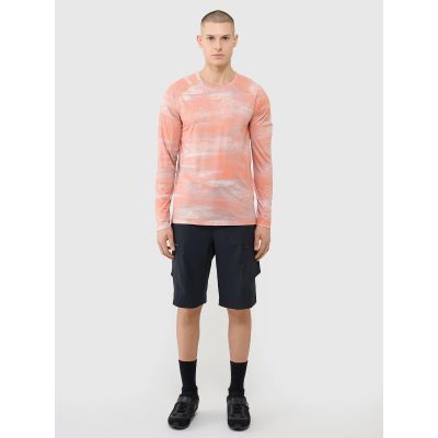 7. Longsleeve rowerowy szybkoschnący męski 4F 4FWSS25TFLOM340-70A