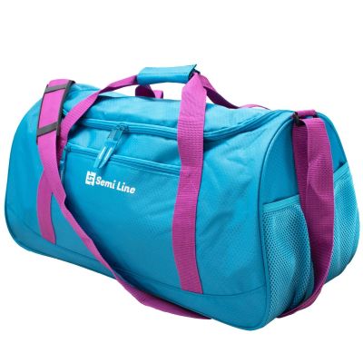 TORBA SPORTOWA A3043 NIEBIESKO-FIOLETOWA SEMI LINE