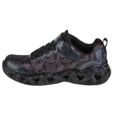 2. Skechers Heart Lights 20180L-BBK Czarne 29