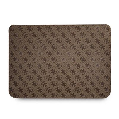 3. Pokrowiec Guess 4G Big Logo na laptopa 13'' - brązowy