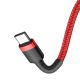 3. Kabel Baseus CATKLF-G09 USB-C - USB-C PD QC 60W 3A 480Mb/s 1m - czerwony