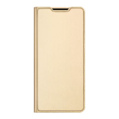 11. Dux Ducis Skin Pro kabura etui pokrowiec z klapką Samsung Galaxy S22+ (S22 Plus) złoty