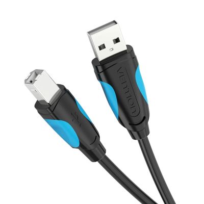 4. Kabel do drukarki USB-A do USB-B Vention 480Mbps 5m czarny