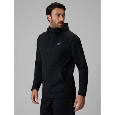 5. Bluza treningowa regular z kapturem męska 4F 4FRSS26TFSWM0872-20S