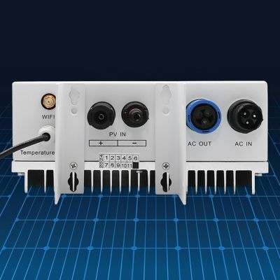 4. Qoltec Inwerter Przetwornica solarna do grzania wody ECO Solar Boost MPPT BYPASS LCD 3kW/4kW Wi-fi