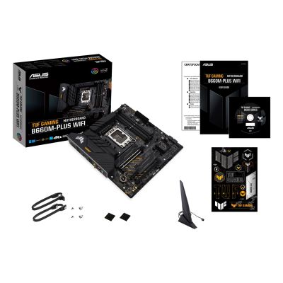 7. ASUS TUF GAMING B660M-PLUS WIFI Intel B660 LGA 1700 micro ATX