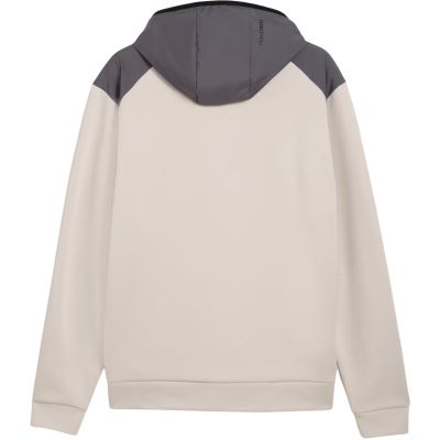 3. Bluza męska Puma Tech Material Mix Full-Zip Hoodie beżowa 694490 82