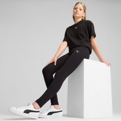 5. Legginsy dla dzieci Puma Ess czarne 684903 01