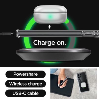 12. Etui Spigen Ultra Hybrid na Samsung Galaxy S24 Ultra - przezroczyste