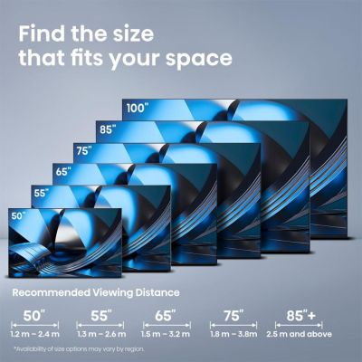 12. Hisense 55U7SE 139,7 cm (55") 4K Ultra HD Smart TV Wi-Fi Czarny