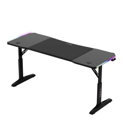 5. Biurko gamingowe Huzaro Hero 4.6 RGB Black