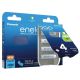 3. PANASONIC ENELOOP AA 2000mAh 4 szt + CASE