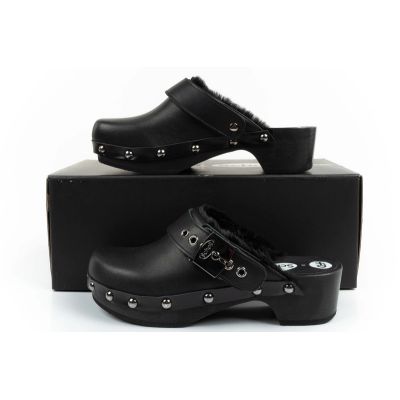 19. Klapki drewniaki Scholl Iconic W F307031004
