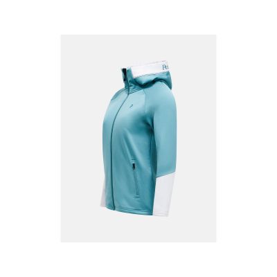 2. Bluza PEAK PERFORMANCE W Rider Essentials Zip Hood niebieski