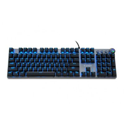54. Klawiatura mechaniczna IBOX AURORA K-4 RGB IKGMK4 (USB; (US); kolor czarny)