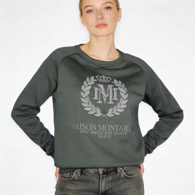 5. Bluza Maison Montaigne FIMOSAI DGREY MT LADY 016 (RBMWW6410F/MM-GRIS FONCÉ)