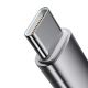 15. Kabel Joyroom Extraordinary Series A10 Lightning / USB-C PD 20W 1.2 m - czarny