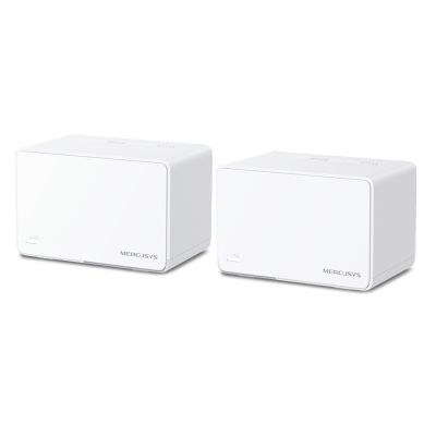 System Mercusys Halo H80X (2-pack) Dual-band (2.4 GHz/5 GHz) Wi-Fi 6 (802.11ax) Biały 3 Wewnętrzny