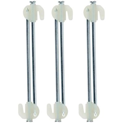 4. ŚLEDZIE DO NAMIOTU 20,5CM KPL. 6SZT METAL PLASTIK ŚWIECĄCE W NOCY CAMP ACTIVE