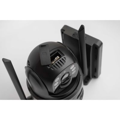4. Kamera zewnętrzna podwójna 4G 3MP+3MP + panel słoneczny Technaxx TX-329