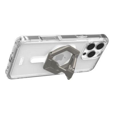 5. Obudowa ochronna do iPhone 16 Pro Max kompatybilna z MagSafe oraz podstawka Magnetic Ring Stand (ice-white/titanium)