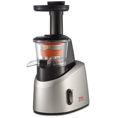 11. Wyciskarka wolnoobrotowa Tefal ZC255B (200W; kolor srebrny)