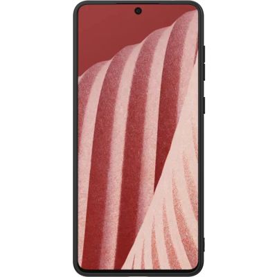 6. Nillkin Textured Case wytrzymałe wzmocnione etui z żelową ramką i nylonem na tyle Samsung Galaxy A73 czarny