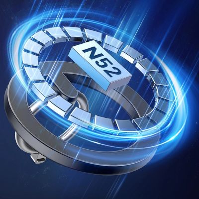 19. Joyroom zestaw wielofunkcyjny magnetyczny uchwyt samochodowy ring podstawka do telefonu czarny (JR-ZS294)