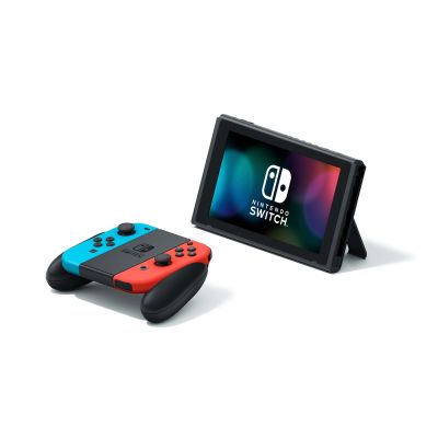 23. Nintendo Switch przenośna konsola do gier 15,8 cm (6.2") 32 GB Ekran dotykowy Wi-Fi Niebieski, Szary, Czerwony
