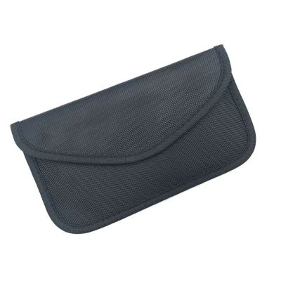 9. Etui antykradzieżowe na klucze samochodowe telefon blokujące fale radiowe Faraday Box klatka Faradaya 20 cm x 11 cm czarny
