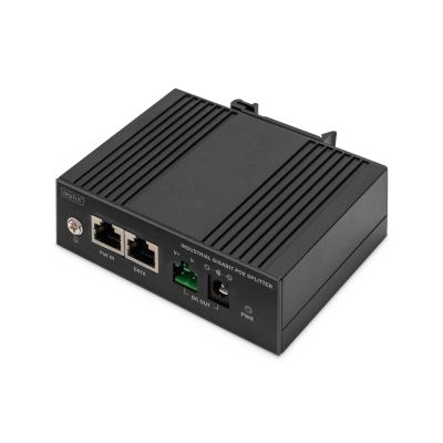 6. Digitus Rozgałęźnik Gigabit Ethernet PoE, przemysłowy, 60 W