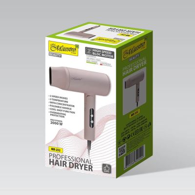 5. Suszarka do włosów  2000W MR-232  MAESTRO