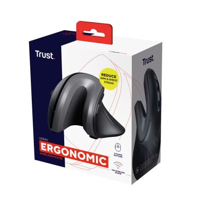 2. Mysz TRUST Verro Ergonomic Wireless Mouse