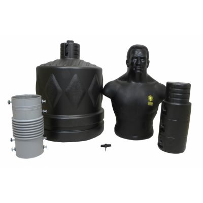 8. Manekin wolnostojący regulowany MASTERS BOX-MAN czarny