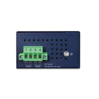 3. PLANET IPOE-270-12V przełącznik sieciowy Obsługa PoE Niebieski
