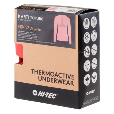7. Koszulka termoaktywna Hi-Tec Karti Top Jr 92800291720