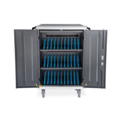 25. Szafa mobilna DIGITUS na kółkach do ładowania notebooków/tabletów do 15,6"