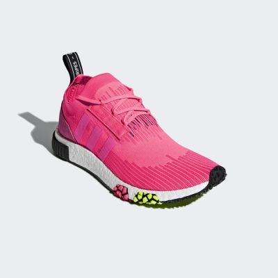 3. Buty męskie sportowe Adidas NMD Racer Primeknit Solar Pink Różowe - CQ2442