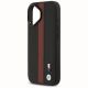 6. Etui BMW M Perforated Stripe Logo MagSafe na iPhone 17 - czerwone