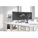 18. Neomounts DS70-750BL2 uchwyt/stojak do monitorów 68,6 cm (27") Biurko Czarny
