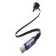 4. Ładowarka samochodowa Baseus Enjoyment Max 90W 2x USB-C + kabel USB-C i Lightning – czarna