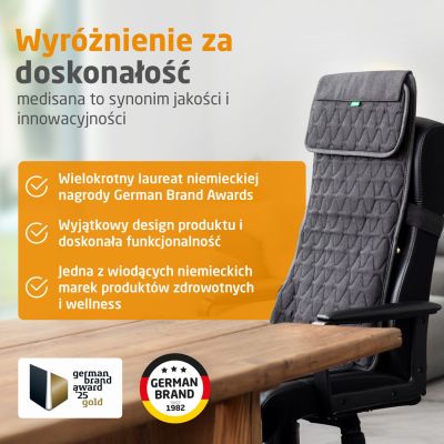 14. Biurowa mata masująca Shiatsu Medisana MC 700